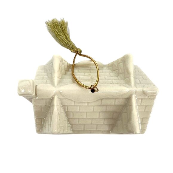 Lenox Christmas Village Toy Shoppe Ornament 3.25" Porcelain Lit Decoration NIB - Picture 5 of 12